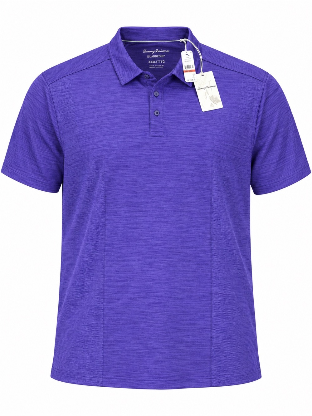 Tommy Bahama Purple Short-Sleeve Performance Polo